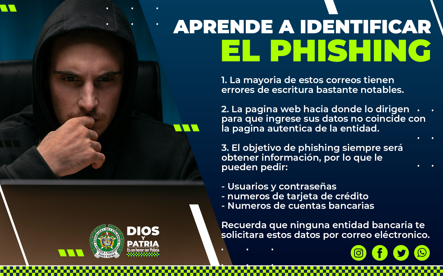 aprende a identificar el phishing