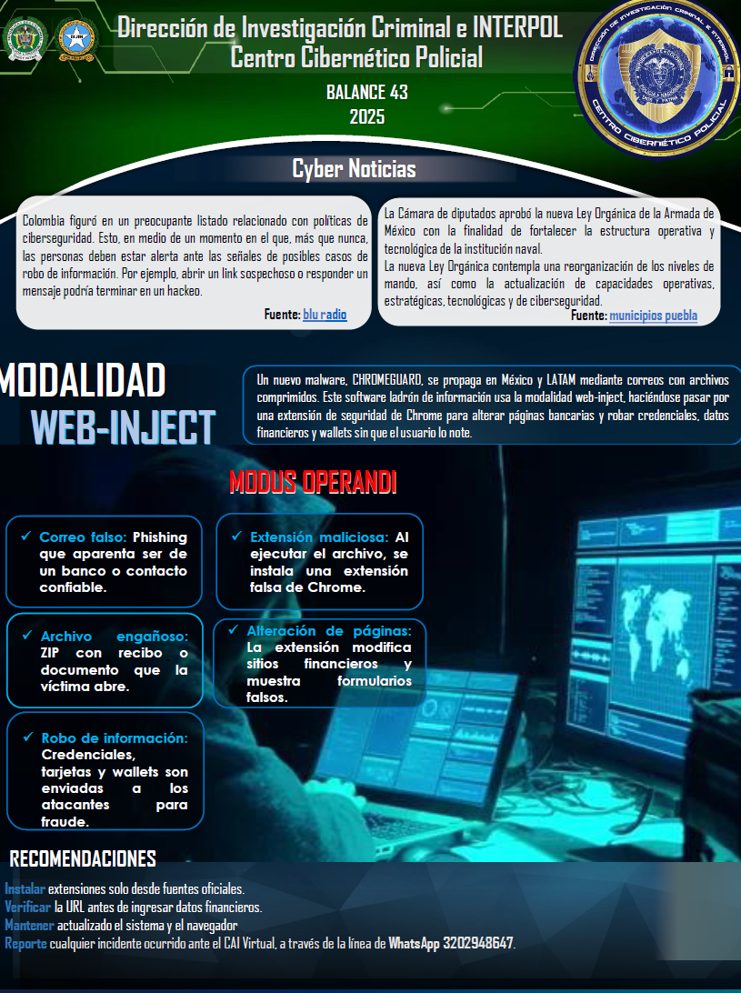 Semana 43 - Año 2025